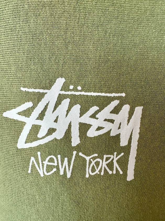 New York Sweatshirt 3913804 Moss Green M L XL - STUSSY - BALAAN 2