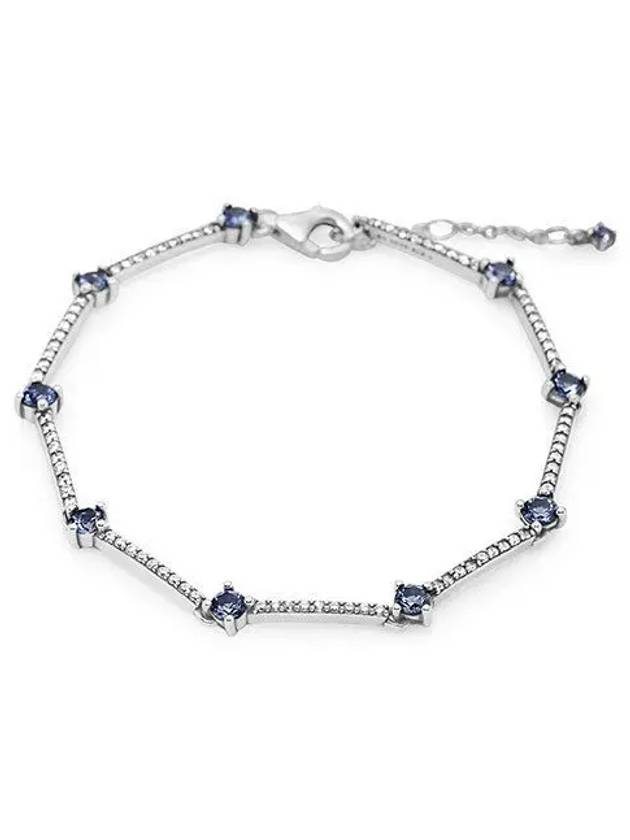 Sparkling Pave Bars Bracelet Silver - PANDORA - BALAAN 2