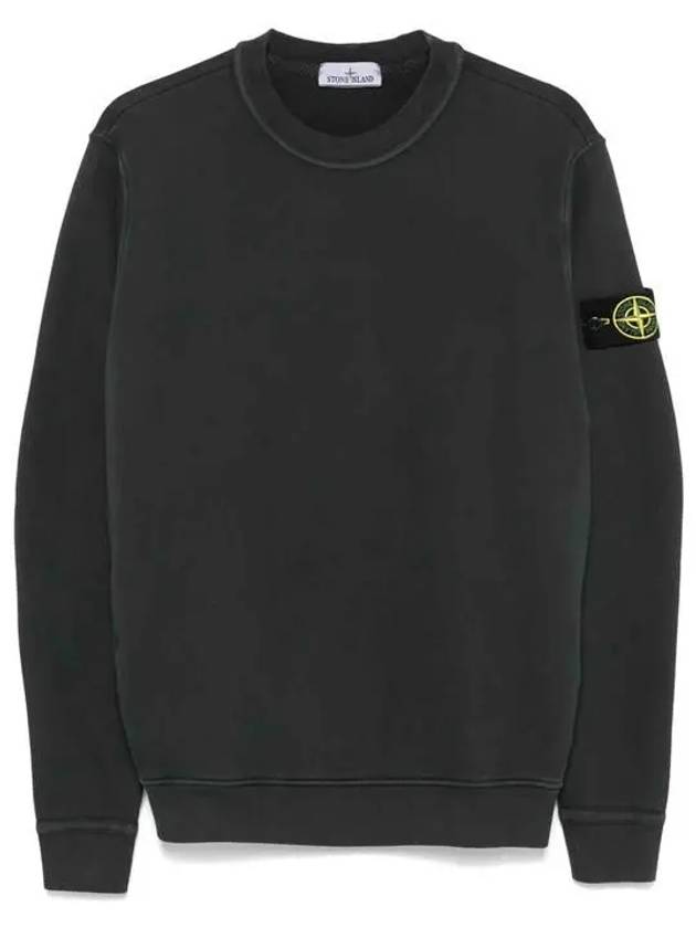 Compass Badge Sweatshirt Black - STONE ISLAND - BALAAN 2