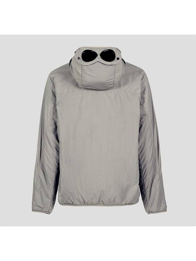 Men's GDP Goggle Hood Zip-up Jacket Metal Gray 13CMOW109A 006124G 939 - CP COMPANY - BALAAN.