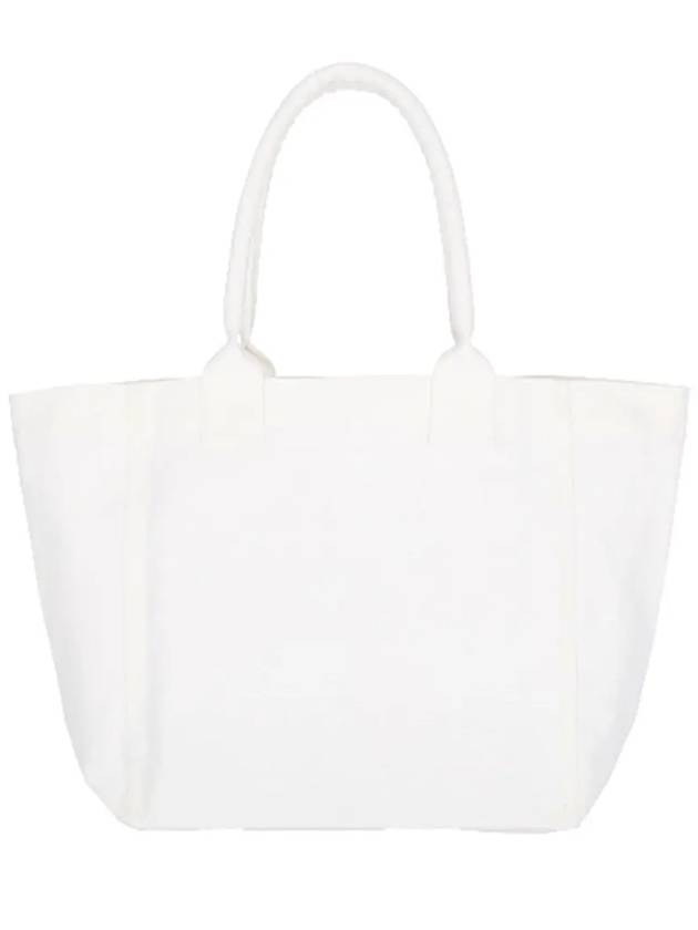 Yenky Logo Tote Bag Ecru - ISABEL MARANT - BALAAN 4