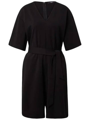 VAMPATA Belted Jumpsuit Black 2356460239 003 - MAX MARA - BALAAN 1