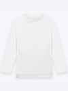 Kentas Basic Round Long Sleeve T Shirt White - SUPENER - BALAAN 4