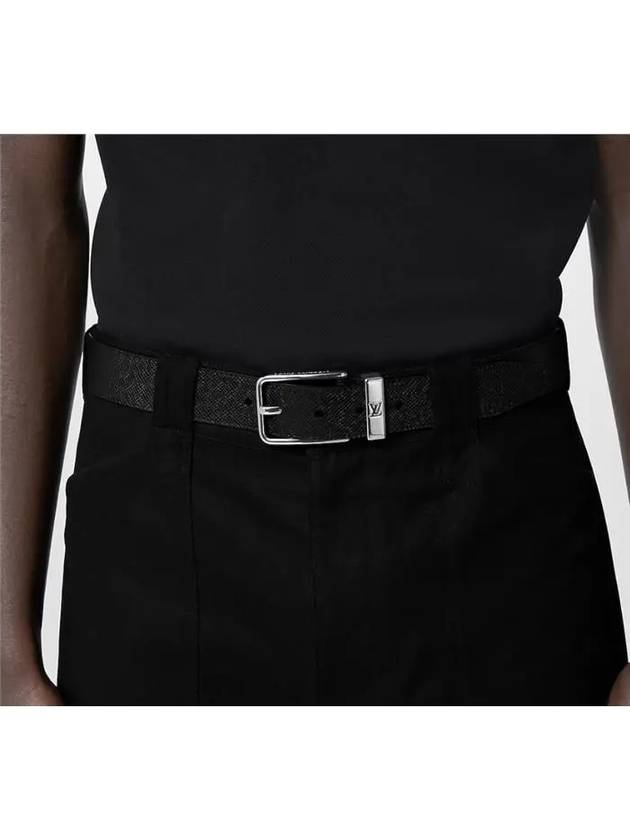 Pont Neuf 35MM Leather Belt Black - LOUIS VUITTON - BALAAN 5