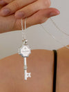 Lucky Key Silver Necklace - CHAMBRILLER - BALAAN 4