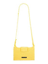 New Melody M Cross Bag Light Yellow - PLEATSMAMA - BALAAN 1