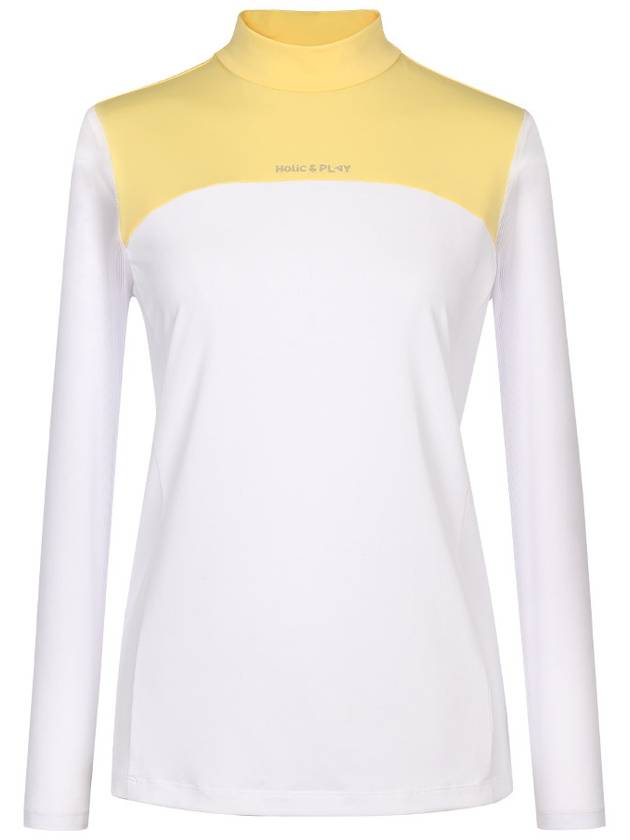 UV blocking high neck mesh long sleeve t-shirtHC2WTS012 - HOLIC&PLAY - BALAAN 4