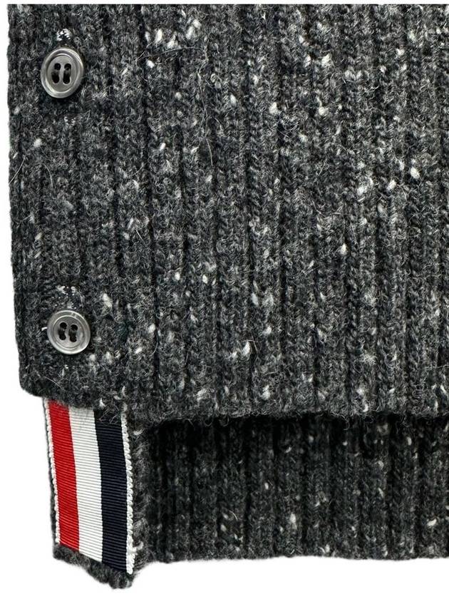 Diagonal armband mohair cardigan MKC367A 035 - THOM BROWNE - BALAAN 4