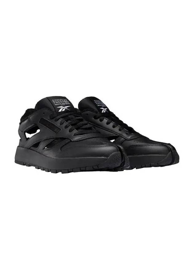 Men's Reebok Classic Tabi Low Top Sneakers Black - MAISON MARGIELA - BALAAN 3