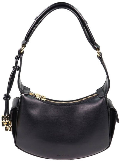 Swing Shoulder Bag Black - GANNI - BALAAN 2