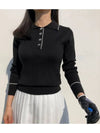 spring petal collar golf knit golf look - LOLOALLOY - BALAAN 2