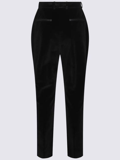 Dolce & Gabbana Black Cotton Pants - DOLCE&GABBANA - BALAAN 2