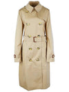 Women's Long Kensington Heritage Trench Coat Beige - BURBERRY - BALAAN 2