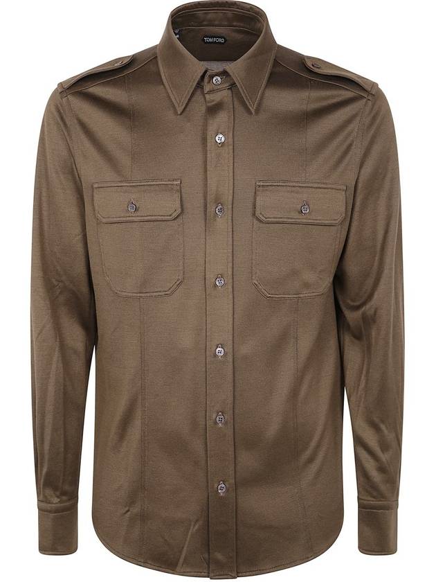 Tom Ford Cut And Sewn Ls Shirt Clothing - TOM FORD - BALAAN 1