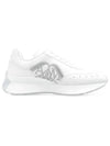 Sprint Runner Logo Low Top Sneakers White - ALEXANDER MCQUEEN - BALAAN 2