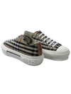 Vintage Check Cotton Sneakers Archive Beige - BURBERRY - BALAAN 4