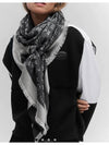 Monogram Denim Shawl S00 Scarf Black - LOUIS VUITTON - BALAAN 2