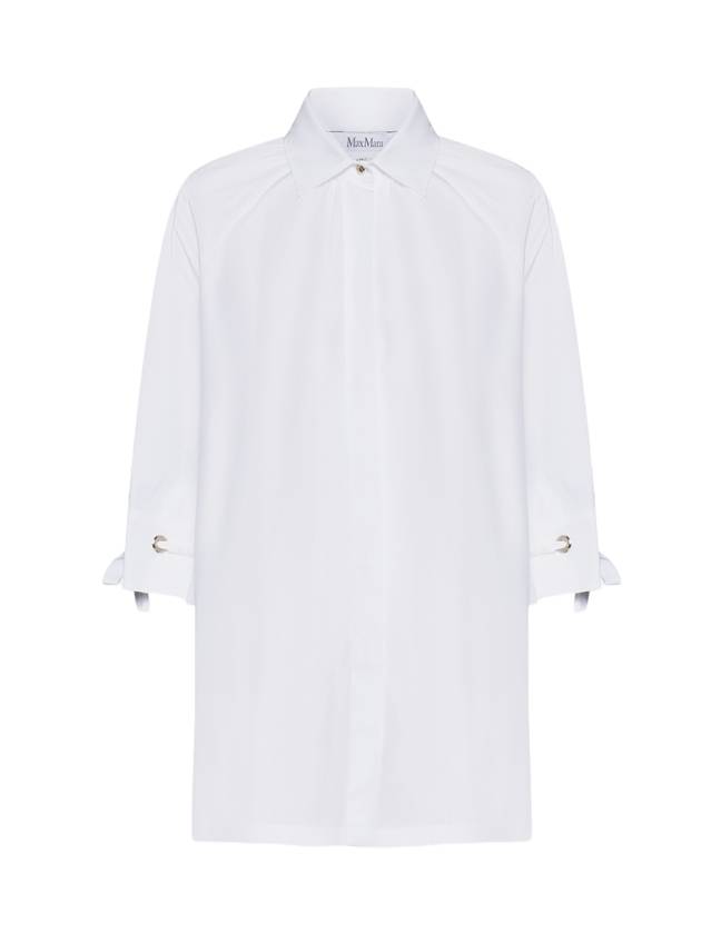 Cotton Shirt White - MAX MARA - BALAAN 1