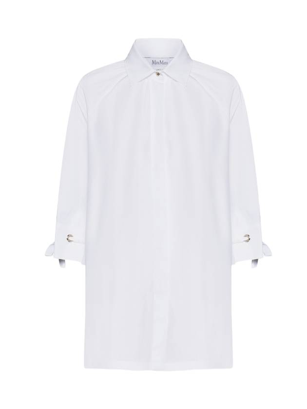 Women's Lace Cuff Blouse White - MAX MARA - BALAAN.