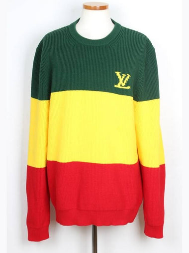 LV multicolor crew neck knit XL - LOUIS VUITTON - BALAAN 1