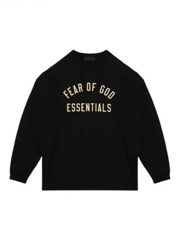 ESSENTIALS Logo Print Long Sleeve Top - FEAR OF GOD - BALAAN 1