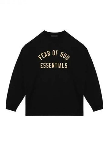 ESSENTIALS Logo Print Long Sleeve Top - FEAR OF GOD - BALAAN 1