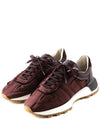 Men's Runner Evolution Low Top Sneakers Burgundy - MAISON MARGIELA - BALAAN 2