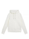 Chip Embroidered Logo Hoodie Cloud White - J.LINDEBERG - BALAAN 2