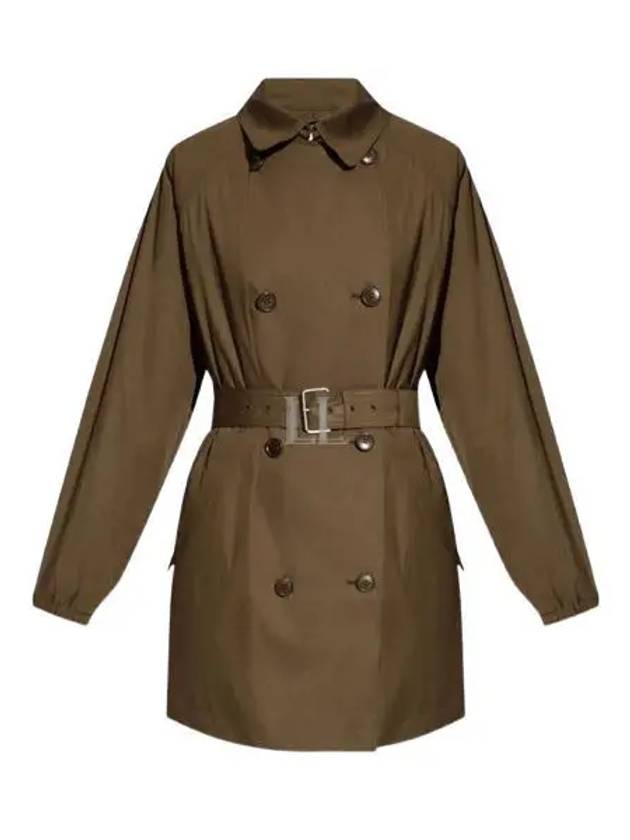 Carlota Trench Coat Khaki - ISABEL MARANT - BALAAN 2