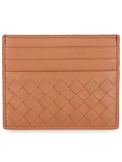 Intrecciato Card Wallet Orange - BOTTEGA VENETA - BALAAN 2