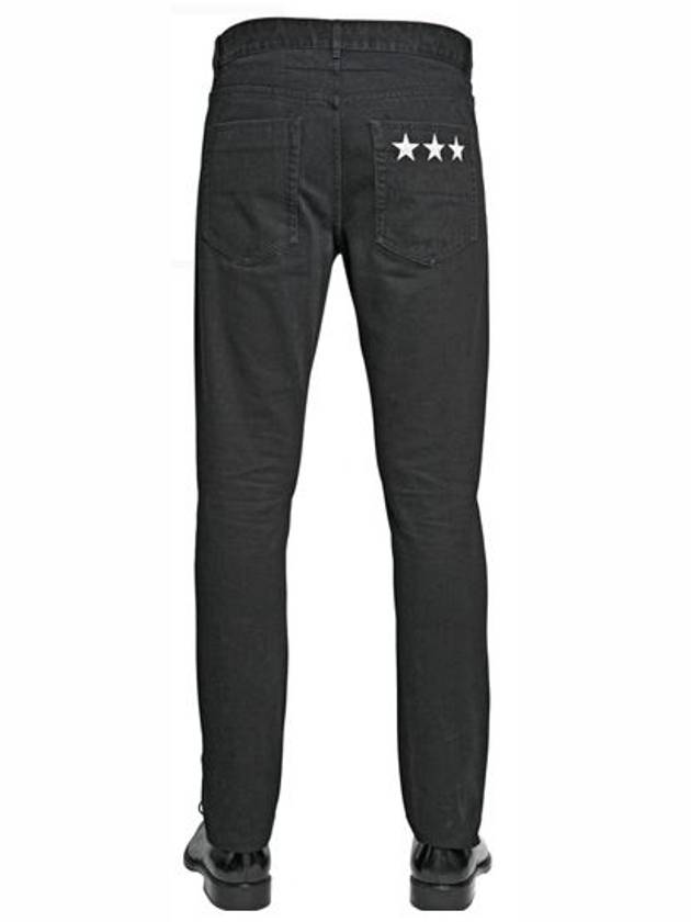 175CM Star Cotton Denim Jeans - GIVENCHY - BALAAN 2