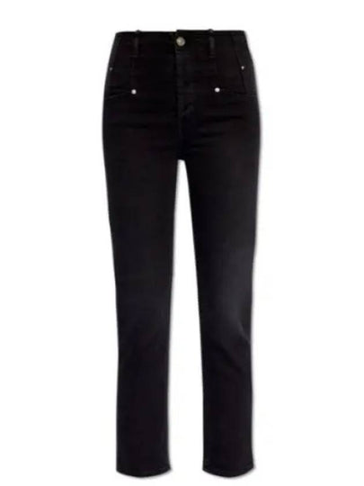 Niliane Slim Denim Jeans Black - ISABEL MARANT - BALAAN 2