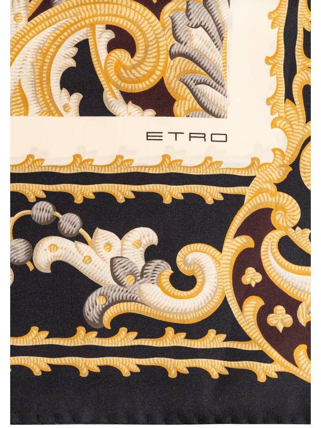 Etro Silk Scarf, Women's, Multicolour - ETRO - BALAAN 4