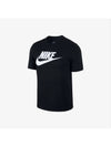 Nike NSW Icon Futura T Shirt Black US EU Luxray - ETC - BALAAN 3