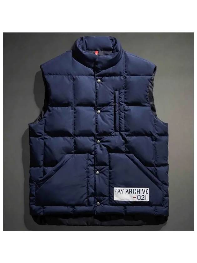 ARCHIVE down vest navy - FAY - BALAAN 3