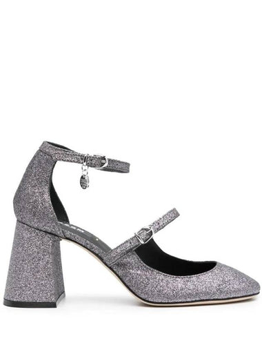 Logo Charm Glitter Pumps 90mm 3541MDS121538 - MSGM - BALAAN 1