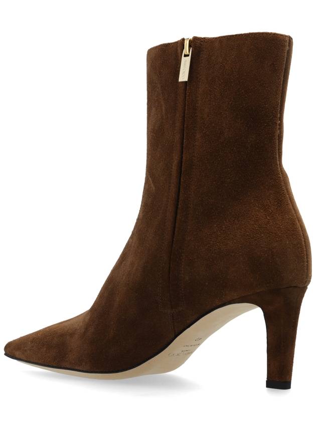 Jimmy Choo Heeled Ankle Boots Alizze, Women's, Brown - JIMMY CHOO - BALAAN 5