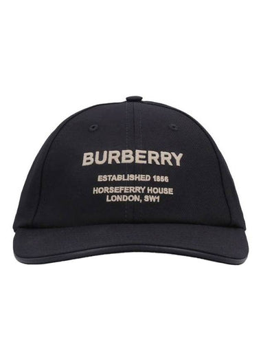 Horseferry Motif Ball Cap - BURBERRY - BALAAN 1