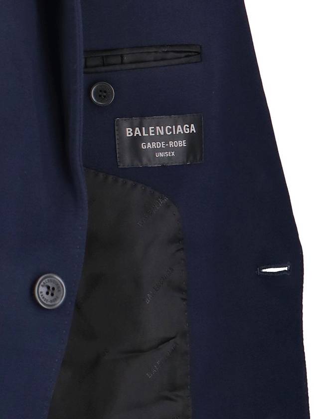 Regular Tailored Jacket Navy - BALENCIAGA - BALAAN 6