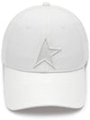 Star Papyrus Demos Ball Cap White - GOLDEN GOOSE - BALAAN 3