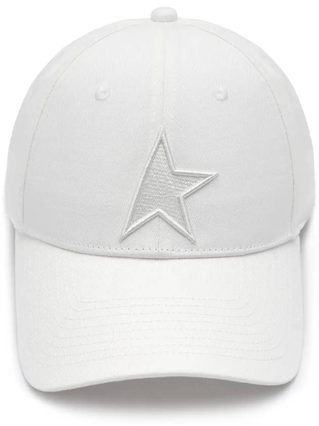 Star Papyrus Demos Ball Cap White - GOLDEN GOOSE - BALAAN 3