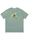 Tocotoco Pigment Round T-Shirt GREEN MAN M3321PRS41GRN - MALBON GOLF - BALAAN 3