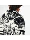 Parisian Collage Jacquard Hoodie 1AB4VV - LOUIS VUITTON - BALAAN 6