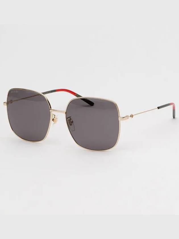 Eyewear Interlocking G Square Sunglasses Grey - GUCCI - BALAAN 3