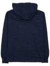 Men's Lens Wappen Fleece Hoodie Navy - CP COMPANY - BALAAN 3