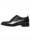 Vitello Caprether Cap Toe Oxford Black - THOM BROWNE - BALAAN 3