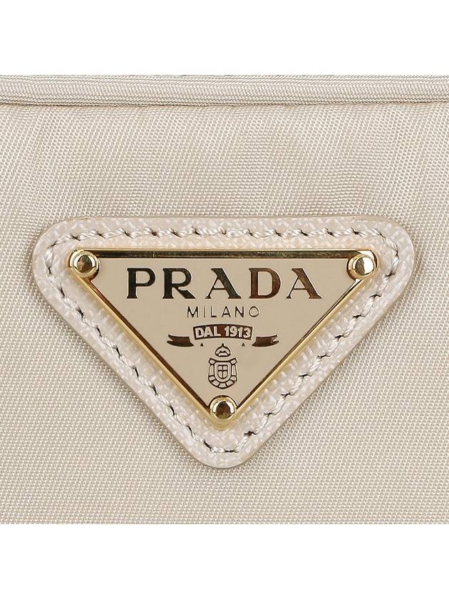 Duet Re-Nylon Bucket Bag Desert Beige - PRADA - BALAAN 8