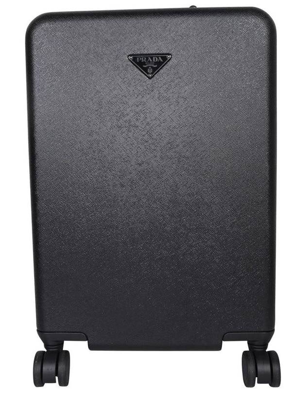 Polycarbonate luggage bag black - PRADA - BALAAN 2