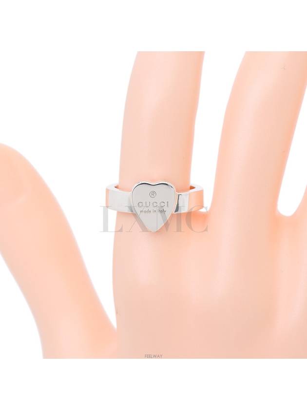 Trademark Silver Heart Ring No 8 223867 - GUCCI - BALAAN 6