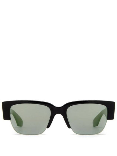 Eyewear Logo Print Vante Sunglasses AM0405S - ALEXANDER MCQUEEN - BALAAN 2